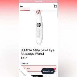 NRG 3 in 1 Eye red LED light